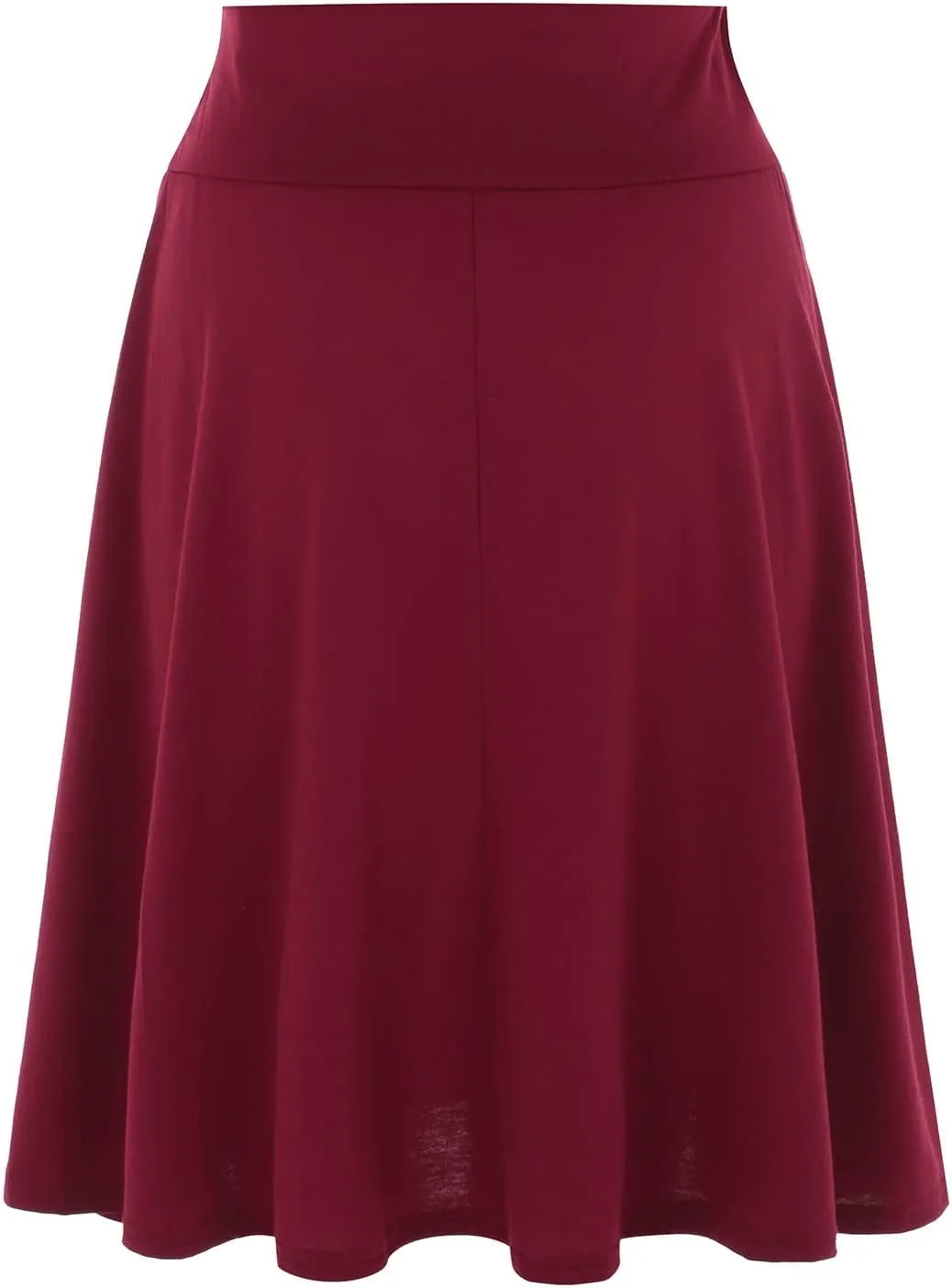 2023 Summer Spring Women's Casual Skirts Women's 2023 Spring Summer Midi Skirts Black High Waist Casual Skirt