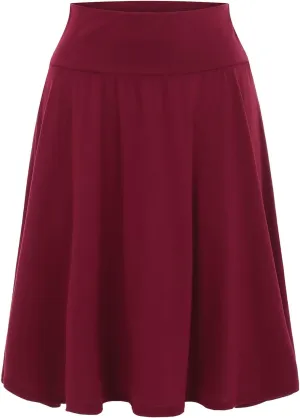 2023 Summer Spring Women's Casual Skirts Women's 2023 Spring Summer Midi Skirts Black High Waist Casual Skirt