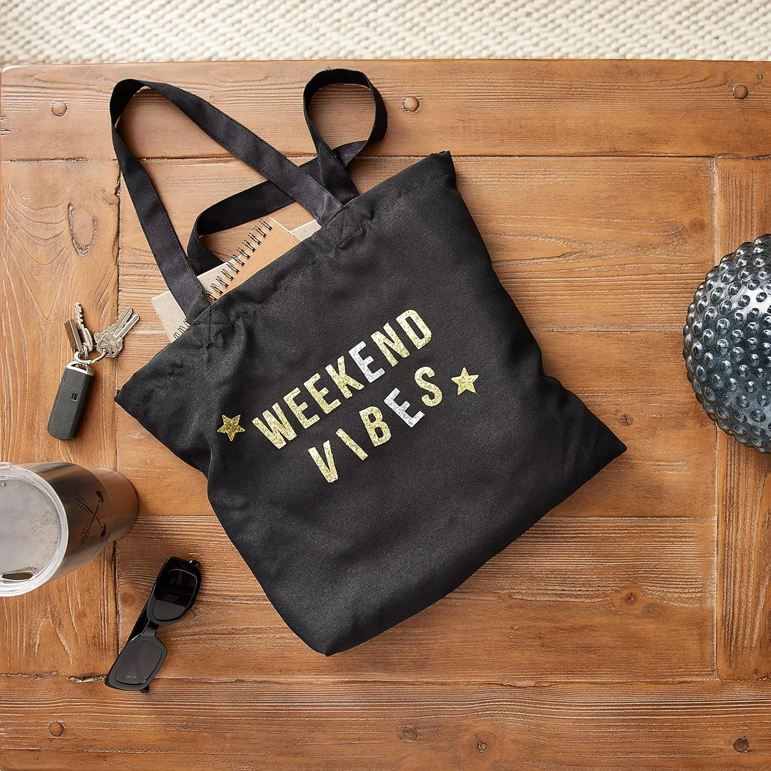 24 Pack: Reusable Tote Bag