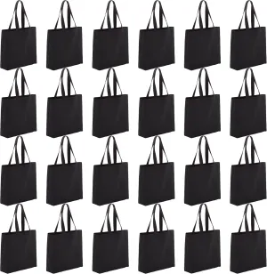 24 Pack: Reusable Tote Bag