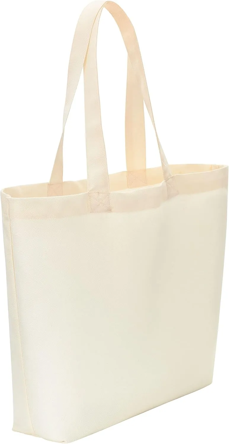 24 Pack: Reusable Tote Bag