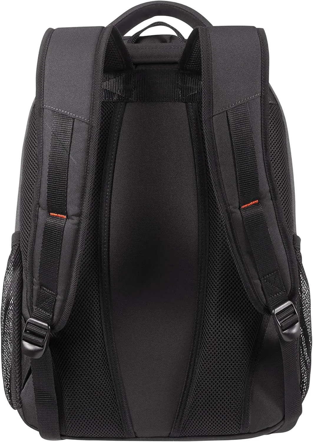 American Tourister Backpack M (15.6"), Black (Black/Orange)