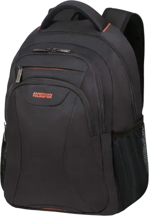 American Tourister Backpack M (15.6"), Black (Black/Orange)