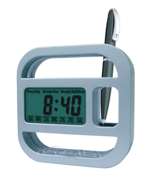 AMS- DT 571 MHUTOF Desk Clock with Day Function