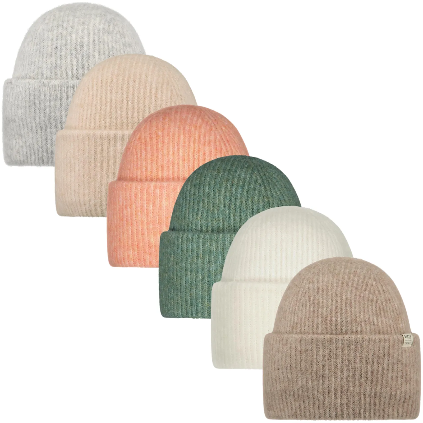 Barts Womens Kylar High Turn Up Knitted Beanie