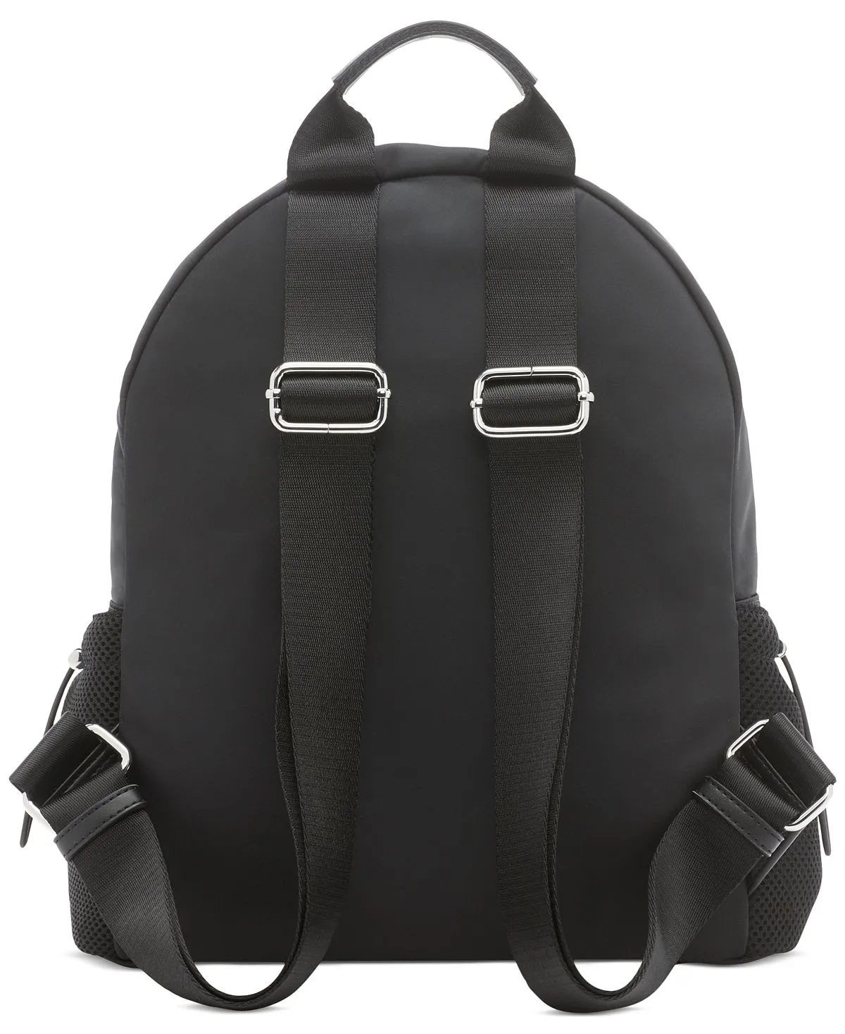 Calvin Klein Mesh Nylon Jessie Backpack with Side Pockets, Black