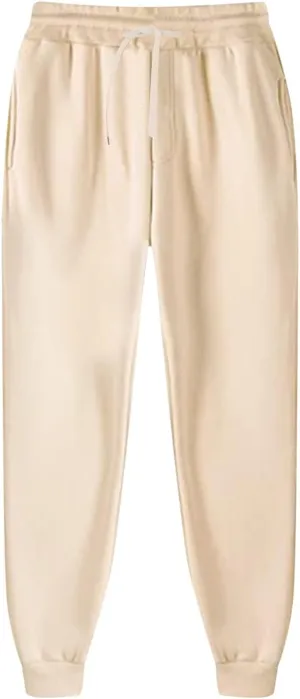 Cargo Work Pant Men Casual Pull On Pants Gym Sports Yoga Sweatpants Multiple Pockets Relaxed Fit Joggers