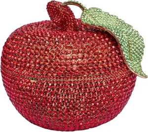 Clutch Purses for Women Elegant Crystal Shape Clutch Purse for Weddings, Bridal Events, Prom, and Evening Parties