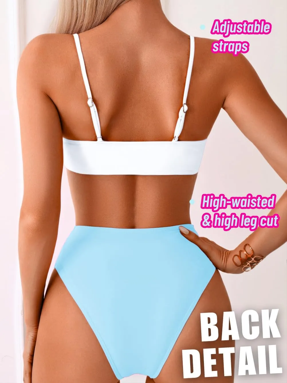 Color Block Swimsuit,Cut Out Sexy Monokini Women,Cheeky One Piece Swimsuits Beach Cruise Pool Party