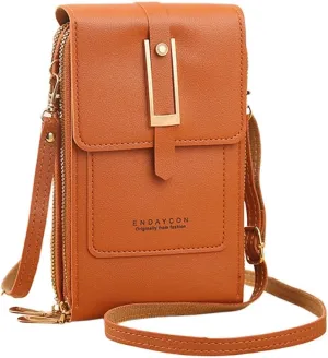 Crossbody Bags for Women, Small Touchscreen Purse, Trendy Shoulder Wallet with Card Slots