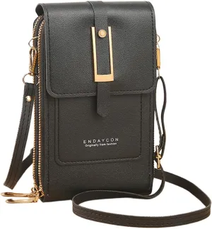 Crossbody Bags for Women, Small Touchscreen Purse, Trendy Shoulder Wallet with Card Slots