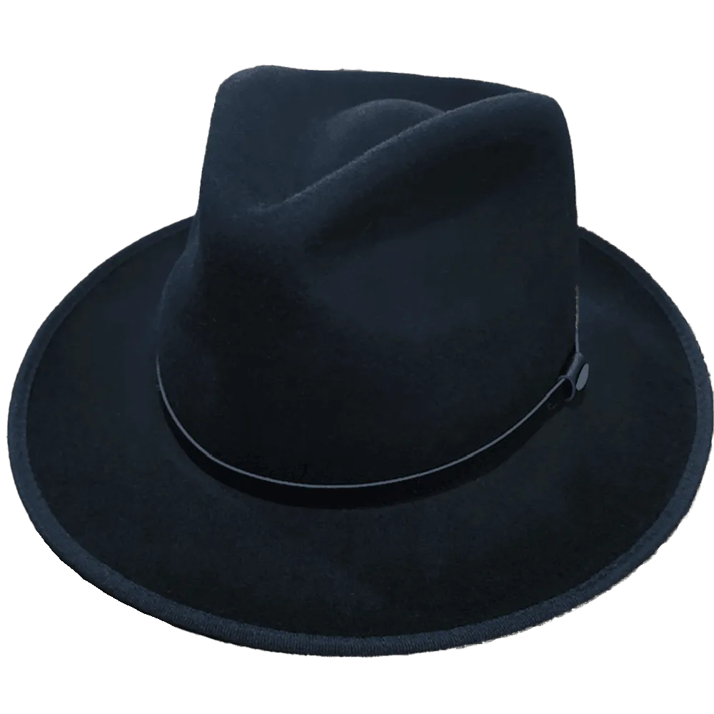 Crushable 100% Wool Hat