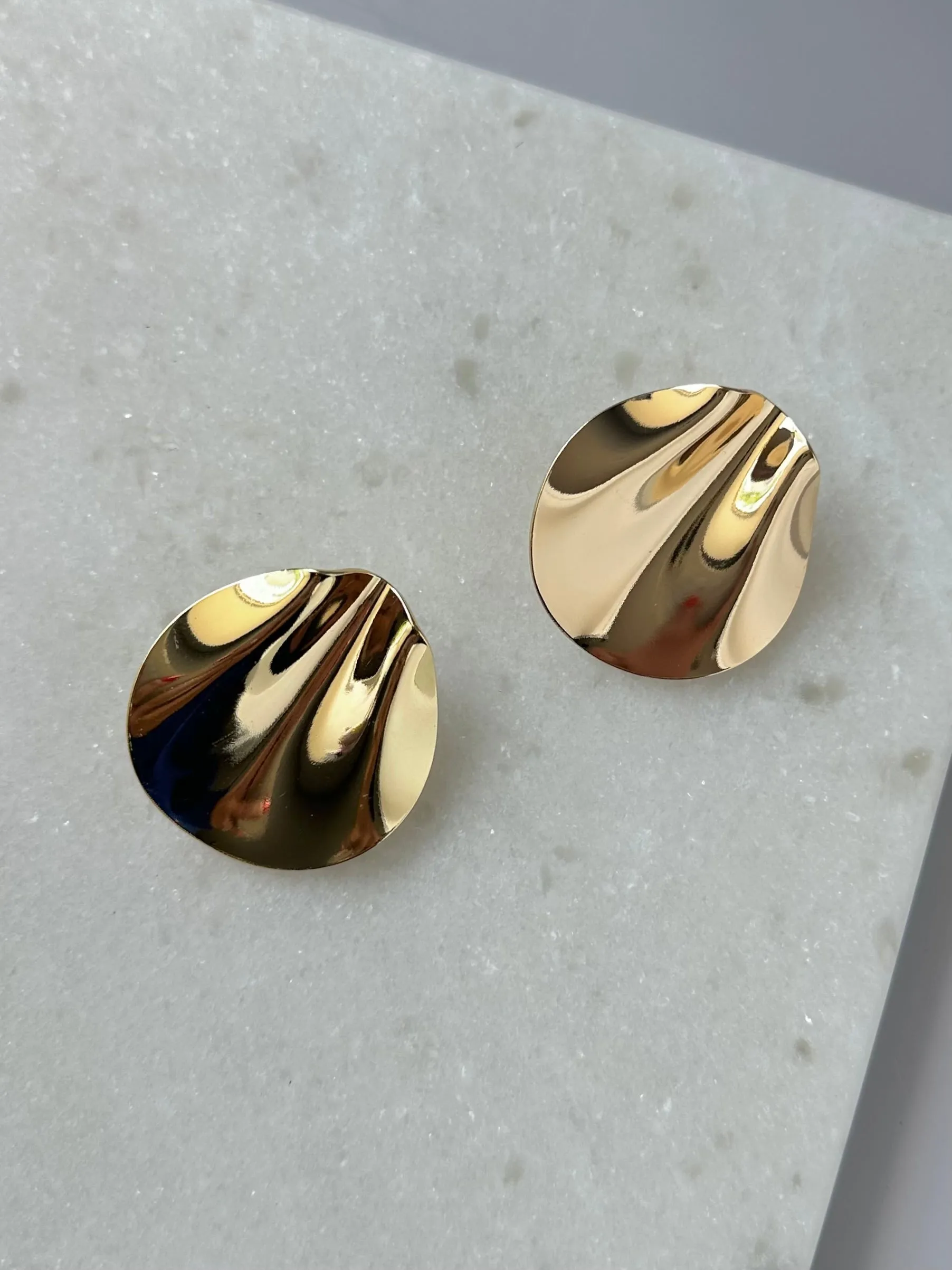 Daley Earrings-Gold