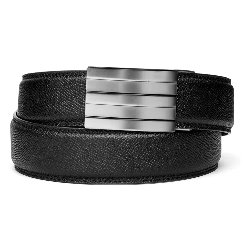 ENDEAVOR BUCKLE | CLASSIC LEATHER BELT 1.37"
