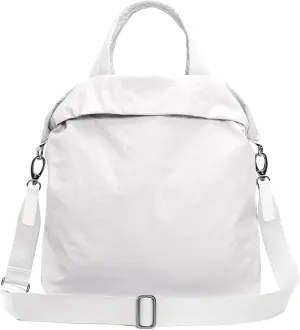 FODOKO Hobo Crossbody Bags 2.0, 19L Large Totes Handbags with Straps for Women, Multi Nylon Shoulder Bags for Travel Gym
