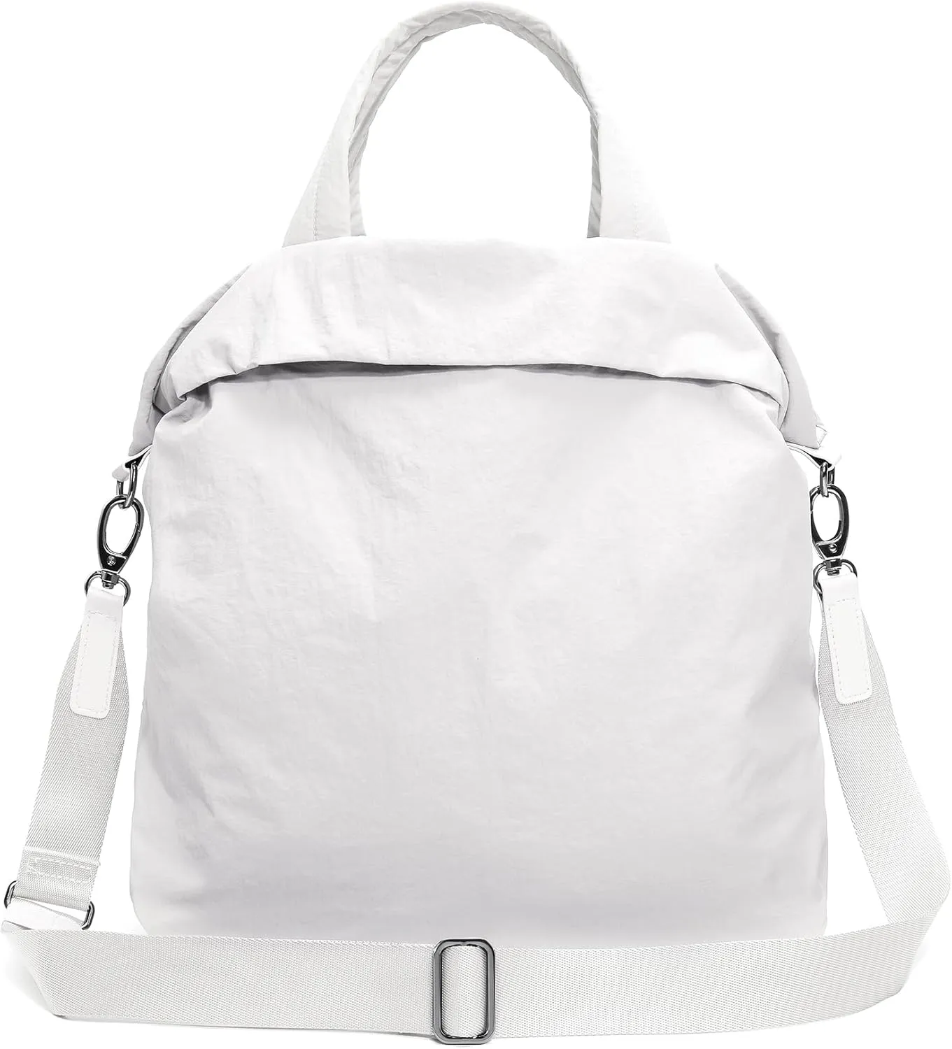 FODOKO Hobo Crossbody Bags 2.0, 19L Large Totes Handbags with Straps for Women, Multi Nylon Shoulder Bags for Travel Gym