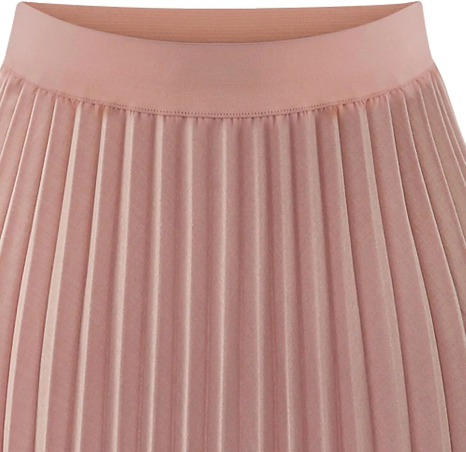 FZYLQY 2025 Fashion Womens Pleated Midi Skirt,High Waist Swing Boho Pleated Skirt Casual Chiffon Elastic A-line Long Skirts