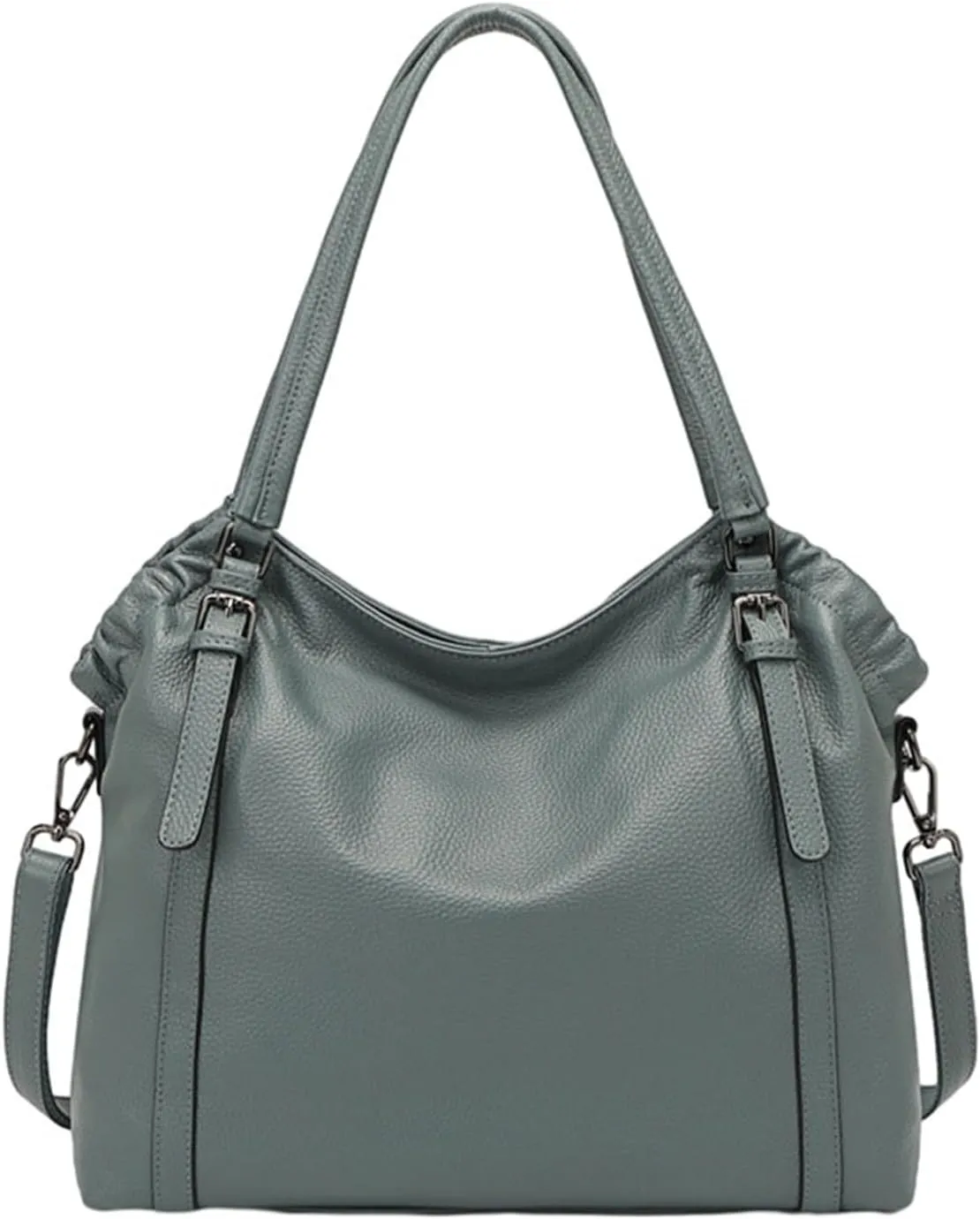 Genuine Leather Tote Bag for Women Satchel Purse and Handbags Ladies Shoulder Totes Bag Crossbody Bags (A)