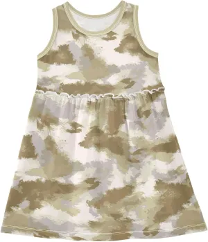 Girls Cute Dress Kids Summer Sleeveless Dresses Sundress Swing Outfit 2-9 Years