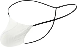 JEsilunmaMY Mens Stretch Pouch Thongs Low Rise See Through Mesh Bulge G-String Briefs Breathable T-Back Jockstrap Underwear