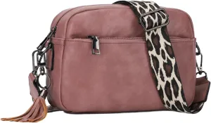 KL928 Small Crossbody Bag for Women, Soft FAUX Leather Cell Phone PurseAdjustable Strap Shoulder Handbags Wallet Purse
