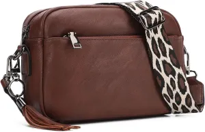 KL928 Small Crossbody Bag for Women, Soft FAUX Leather Cell Phone PurseAdjustable Strap Shoulder Handbags Wallet Purse