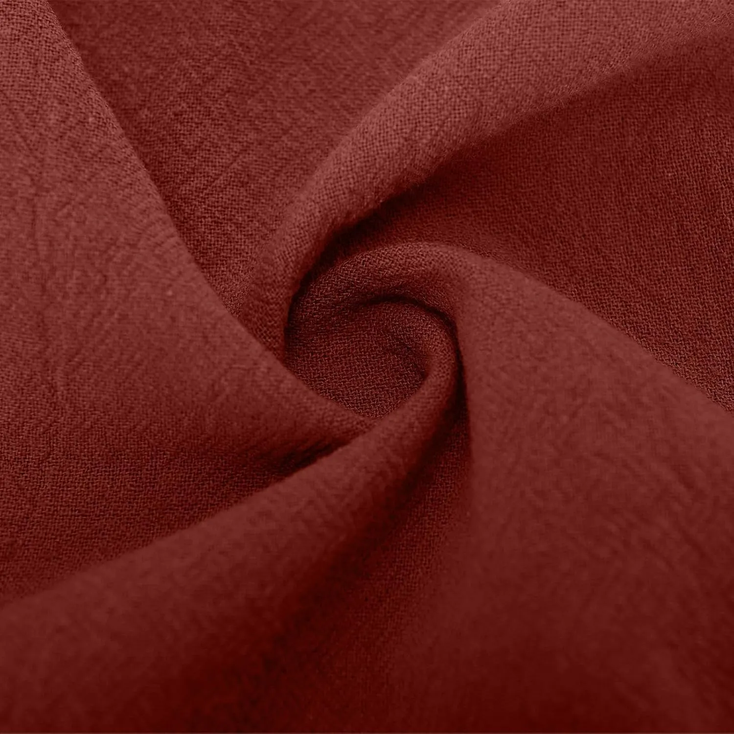 Lmdudan Summer Cotton Linen Dress Womens Casual Mini Dresses Short Sleeve Ruffle A-line High Waist Sundress Vacation Outfit