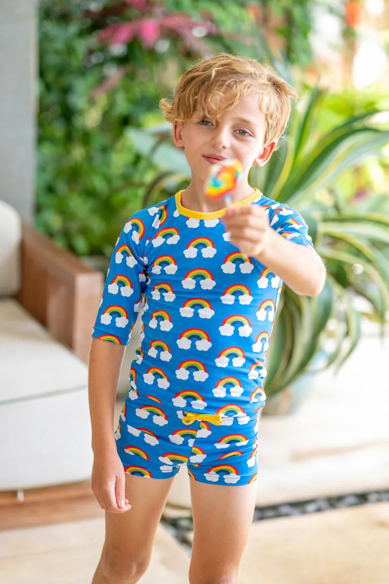 Maxomorra Rainbow Swim Trunks