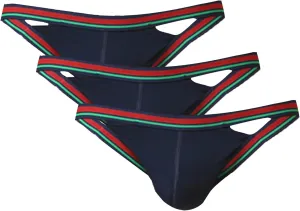 Men's Athletic Supporters G-String Bikini Briefs Jockstrap Lightweight Sexy Thongs Low Waist Bulge Pouch Underwear