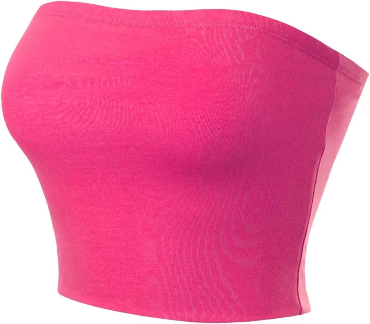 MixMatchy Women's Strapless Tube Tops Basic Bandeau Crop Sleeveless Backless Casual Sexy Going Out Tops Summer 2025