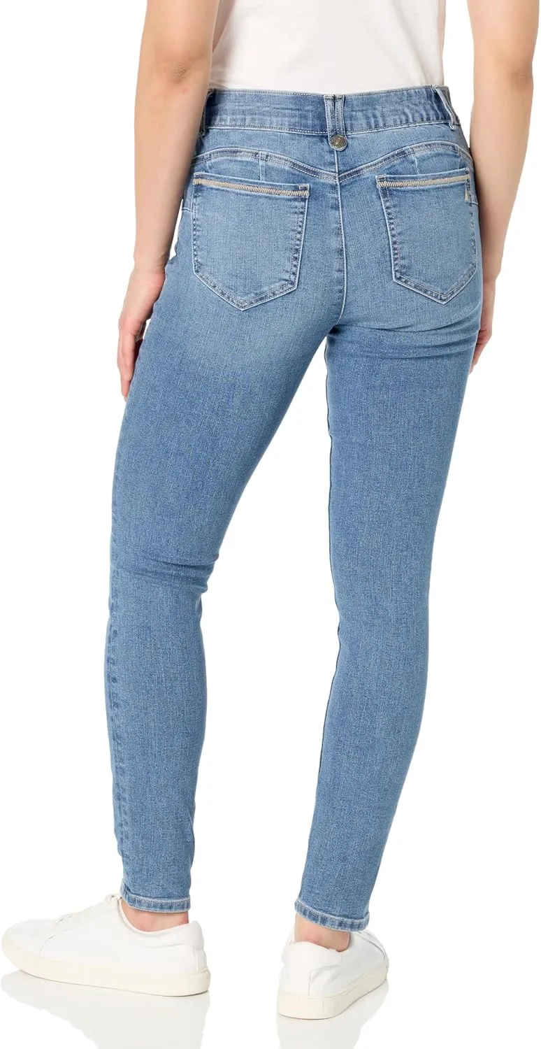 Nautica Women's High Skinny Mid Rise Jeans