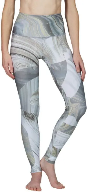 Onzie Hot Yoga High Rise Legging 276 Marble Geo, M/L, Marble Geo