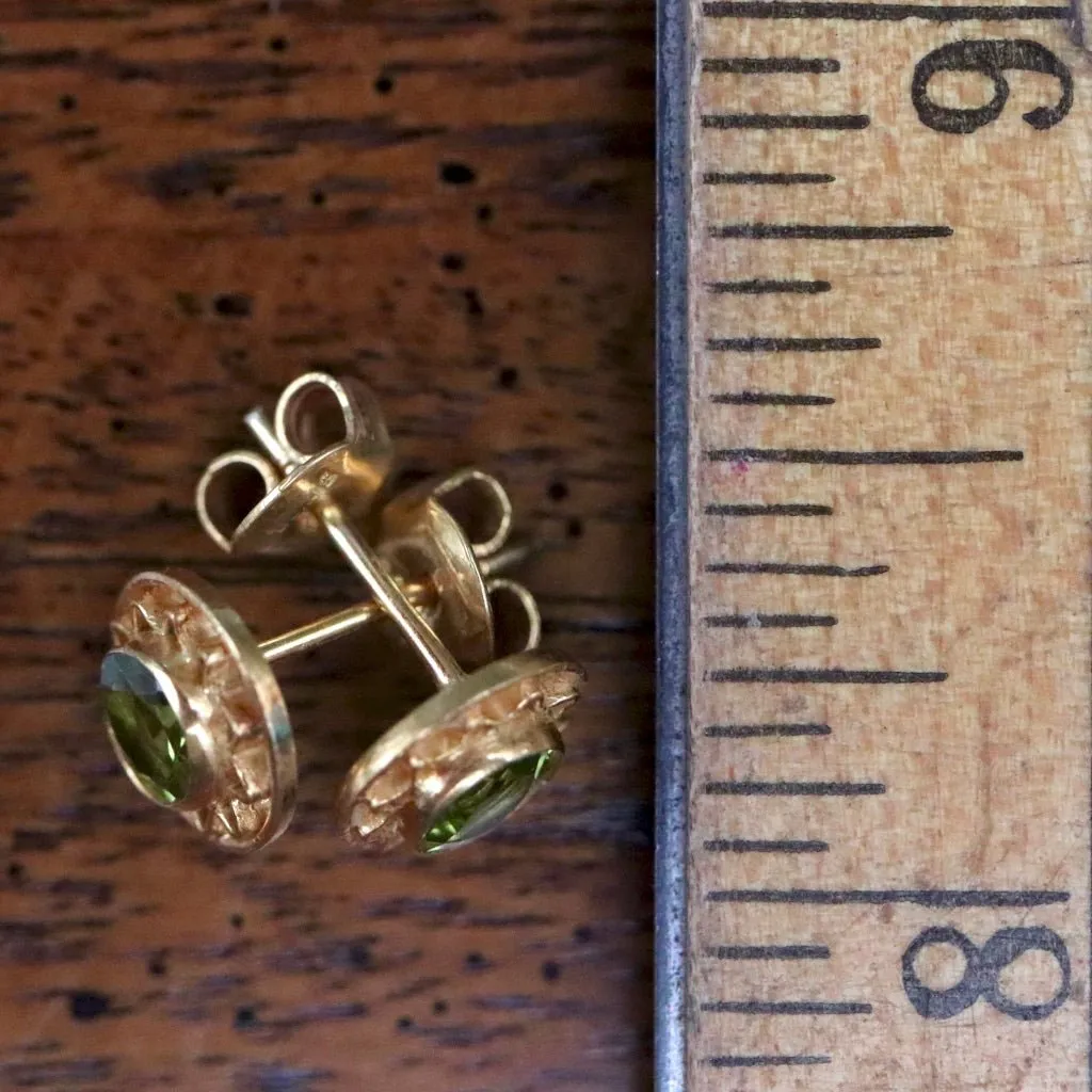 Openwork Cubic Zirconia Stud Earrings