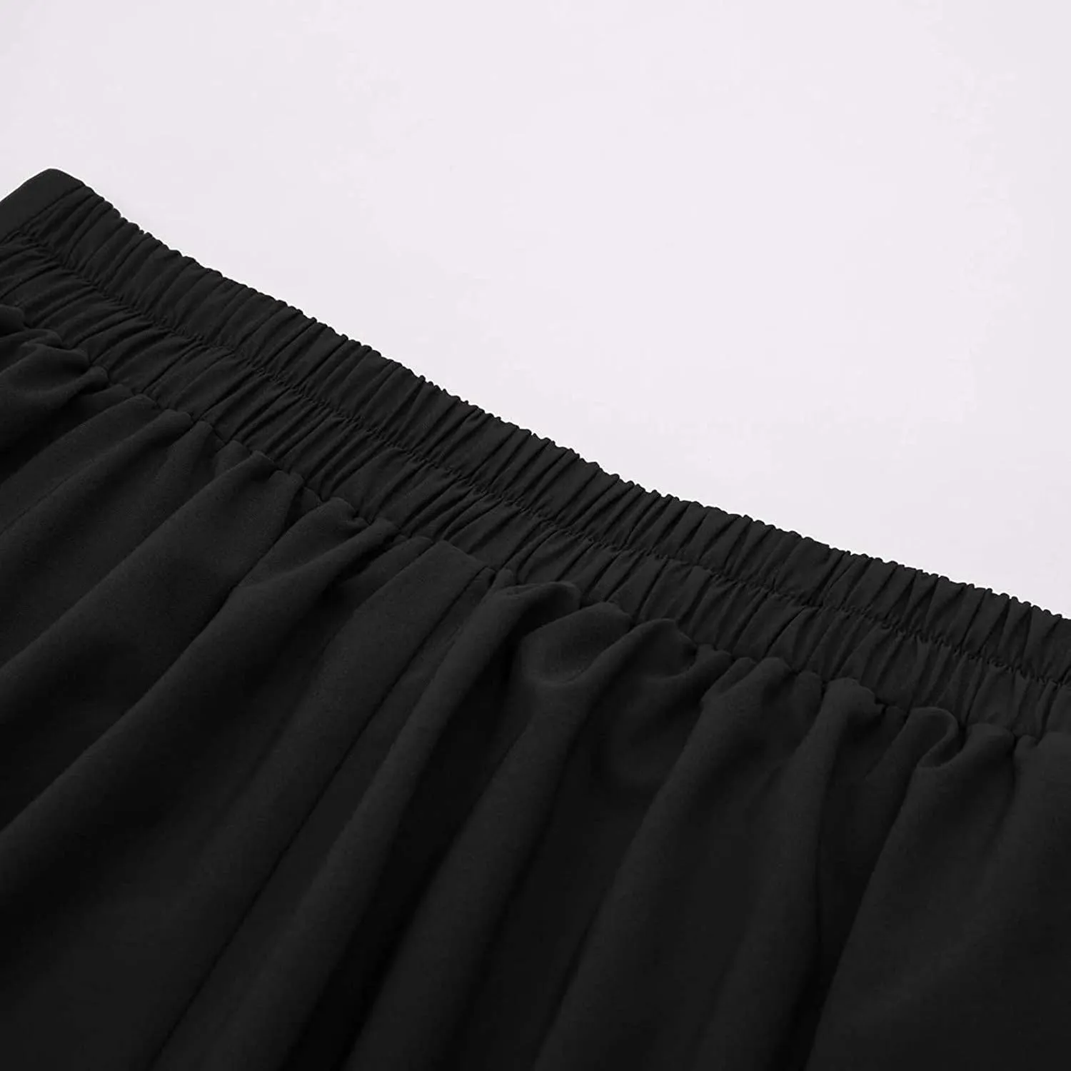 Pleated Skirts for Women Elegant A-Line Midi Basic Skirts Teen Girls School Uniform Cheerleader Skirts Skater Skirt