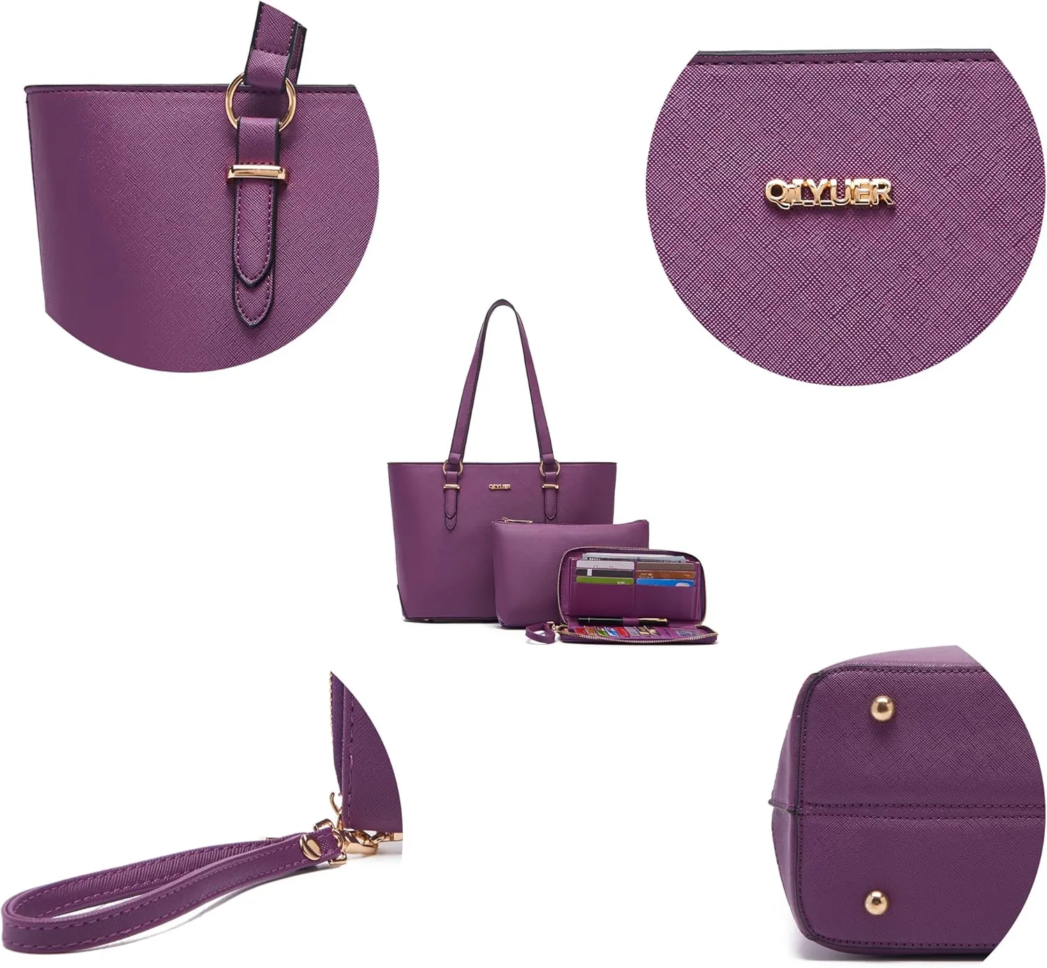 Purses And Wallets Set For Women Work Tote Satchel Handbags Shoulder Bag Top Handle Totes Purse With Matching Wallet