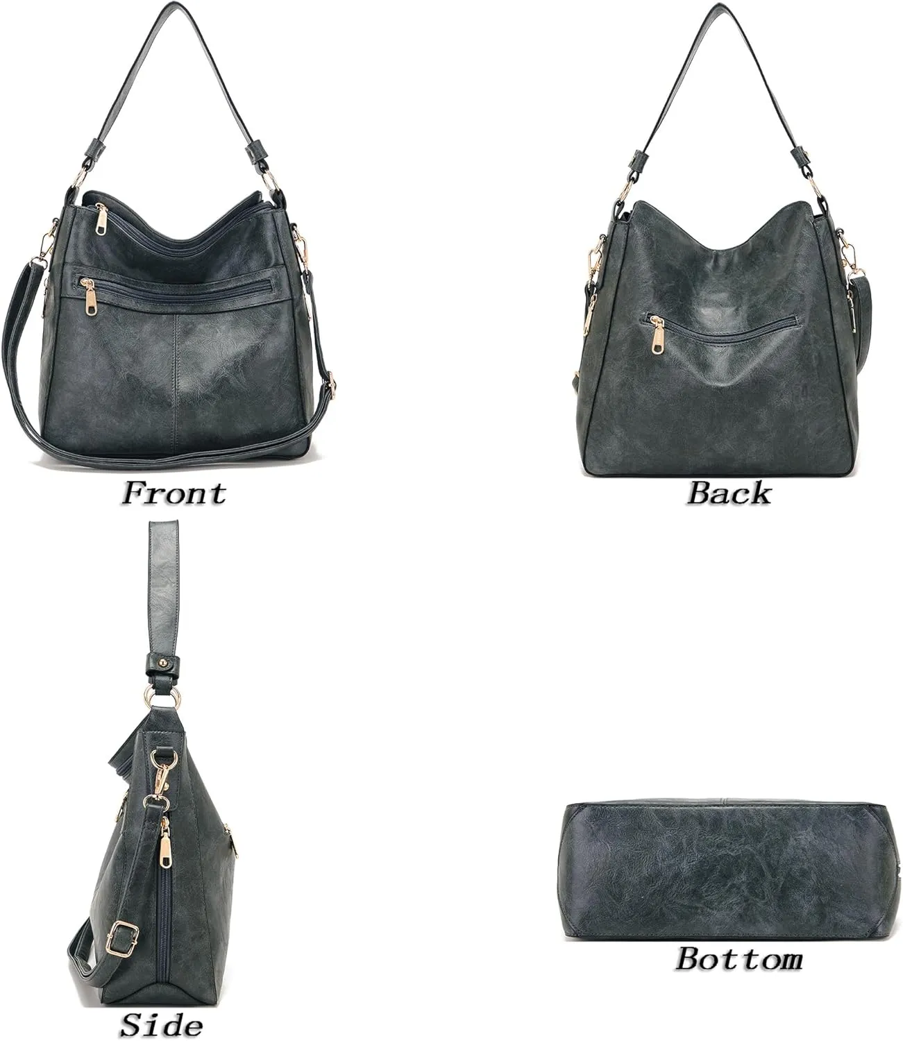 Purses For Women Handbags And Wallet Set Large Hobo Crossbody Bag Ladies Purse Totes 4 PCS