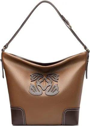 Quality Soft Leather Luxury Handbags For Women Bags Totes High Capacity Bucket Shoulder Bags Ladies Handbag