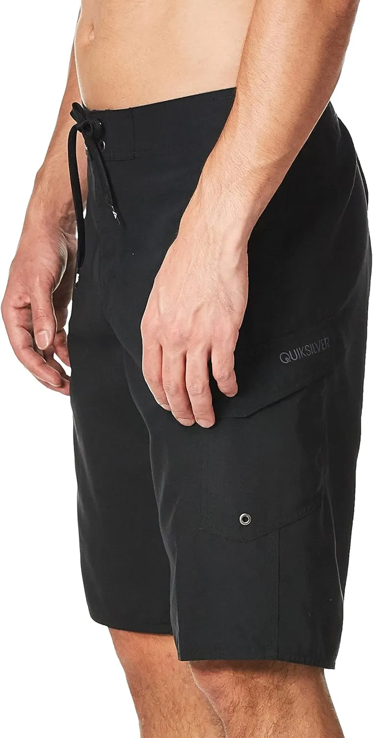 Quiksilver Men's Standard Manic 22 Inch Length Cargo Pocket Boardshort Swim Trunk