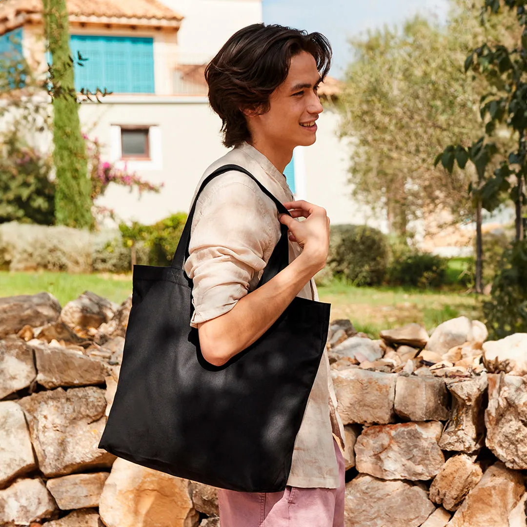 Recycled Cotton Maxi Tote