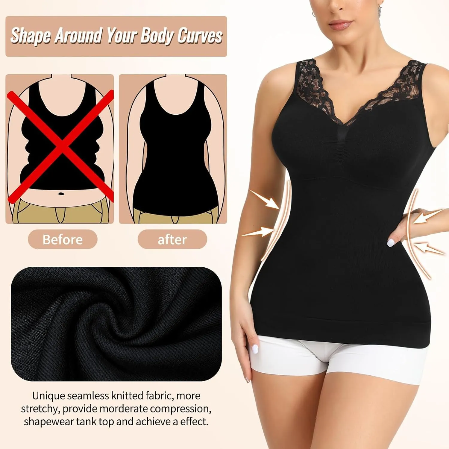 Shapewear Tank Tops for Women
