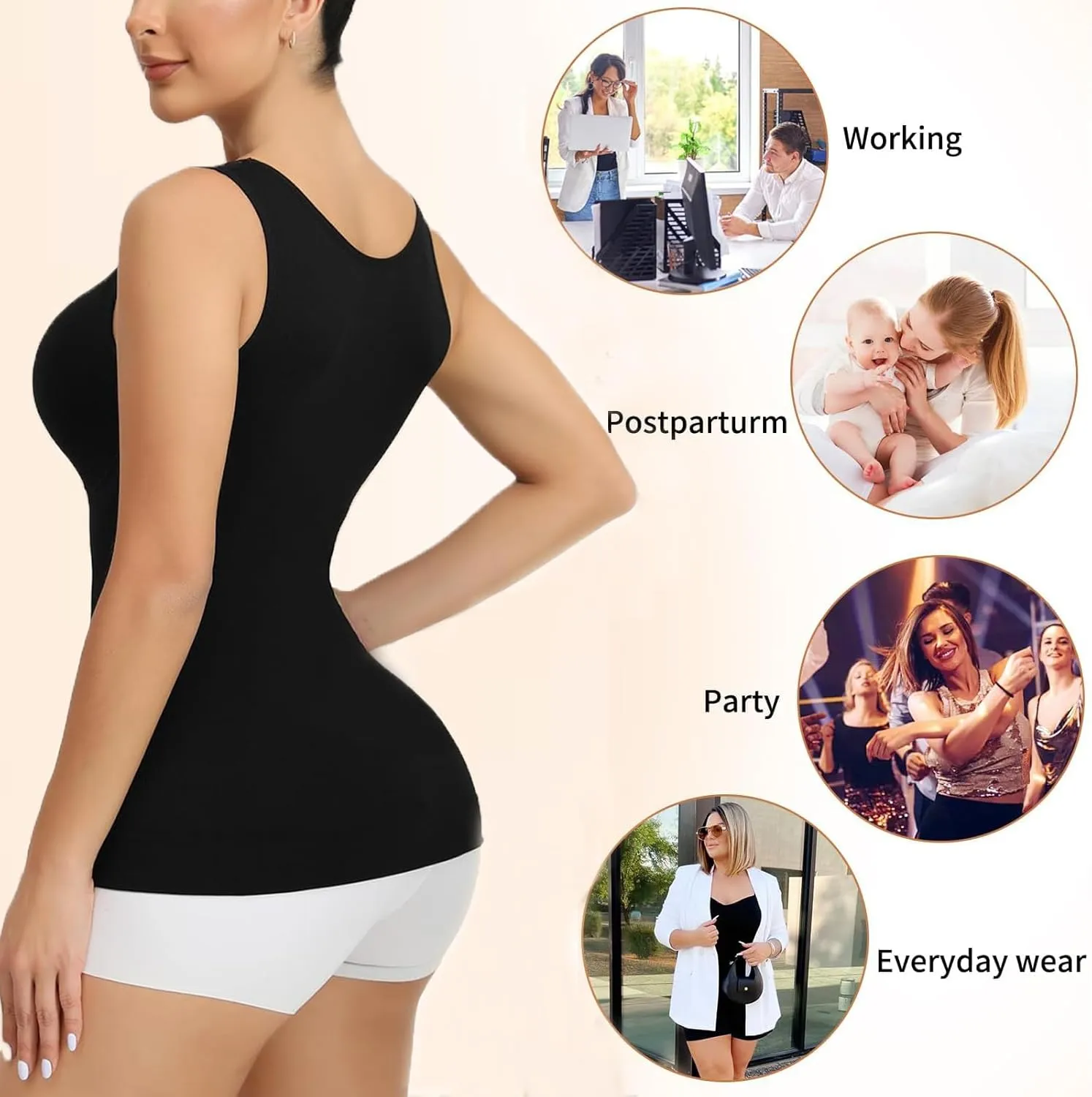 Shapewear Tank Tops for Women