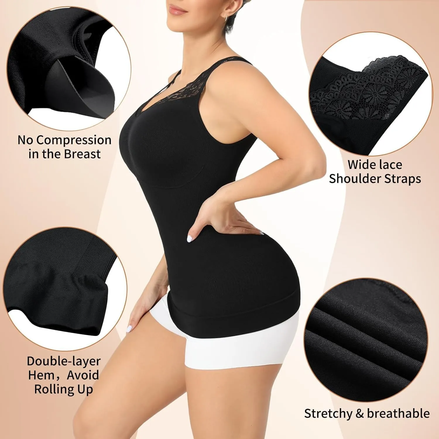 Shapewear Tank Tops for Women