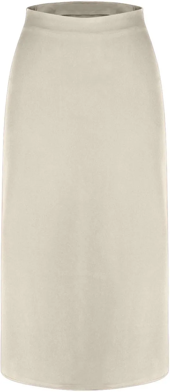 Silk Skirts for Women Satin High Waisted Midi Skirt Elegant A Line Skirt Business Casual Cocktail Party Dress 2025