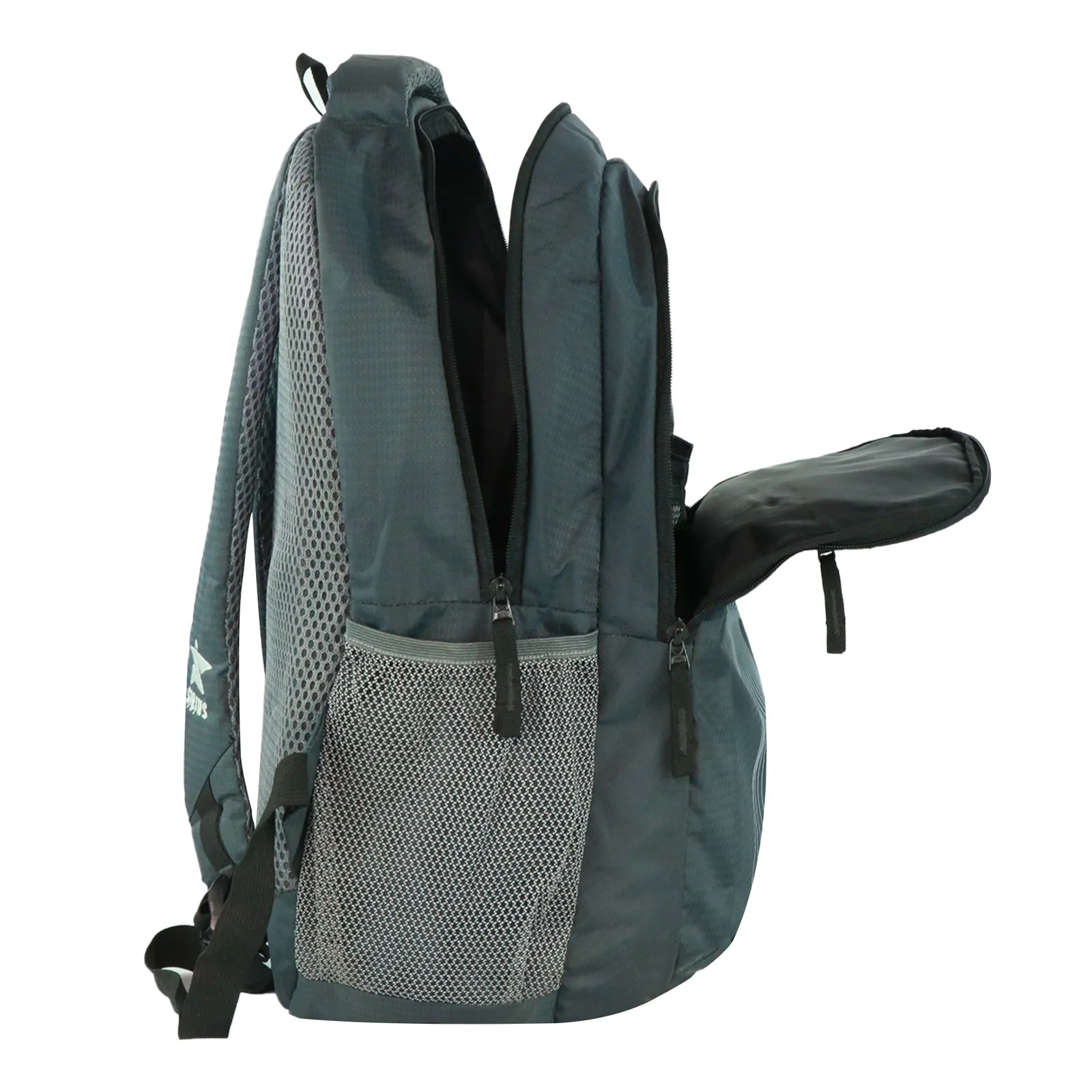 SIRIUS Laptop  LTP 06 Backpack Spiral print  GREY