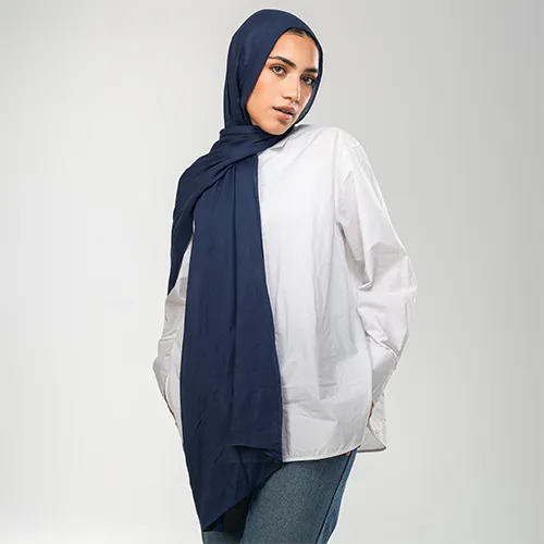 SS1182 - Indigo Soft Shash Scarf