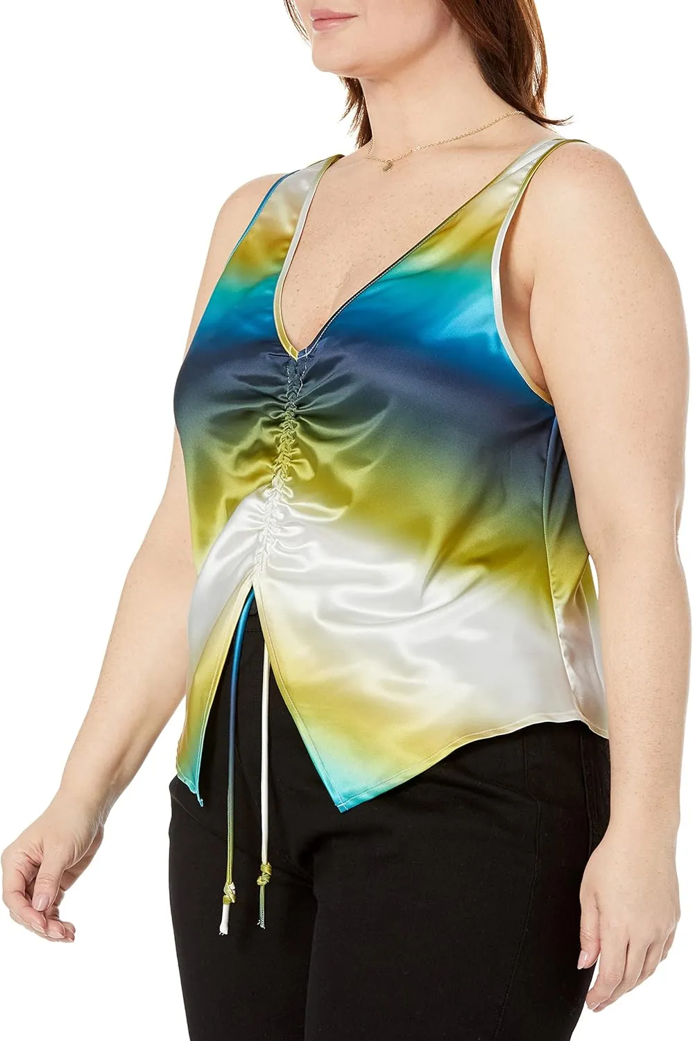 The Drop Women's Jason Cinched-Front Cami