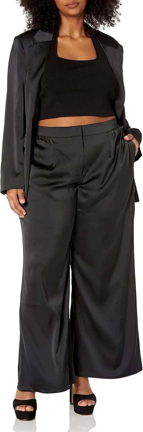 The Drop Women's Sullivan Silky Stretch Trouser