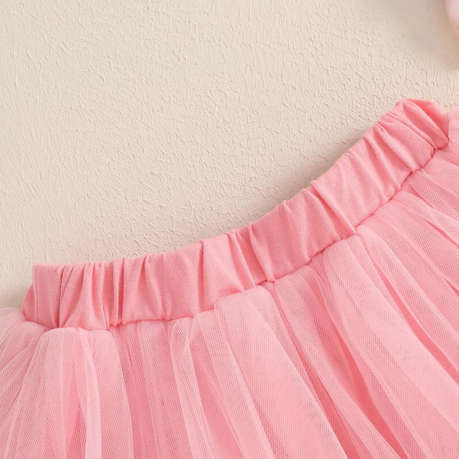 Toddler Girl Tutu Skirt Colorful Floating Pom Poms Tulle Skirts Headband Birthday Tutu Outfit Princess Ballet Dress