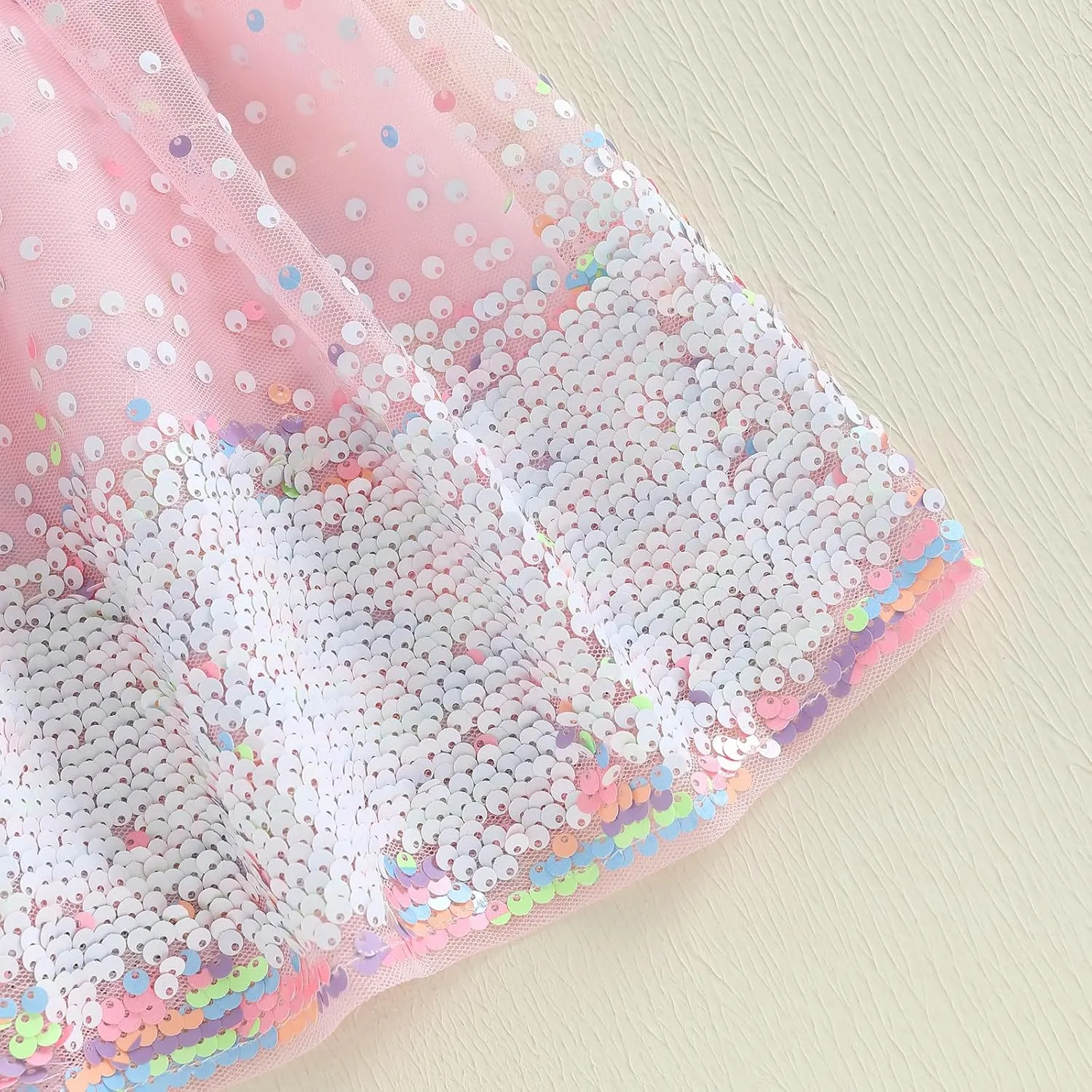 Toddler Girl Tutu Skirt Colorful Floating Pom Poms Tulle Skirts Headband Birthday Tutu Outfit Princess Ballet Dress