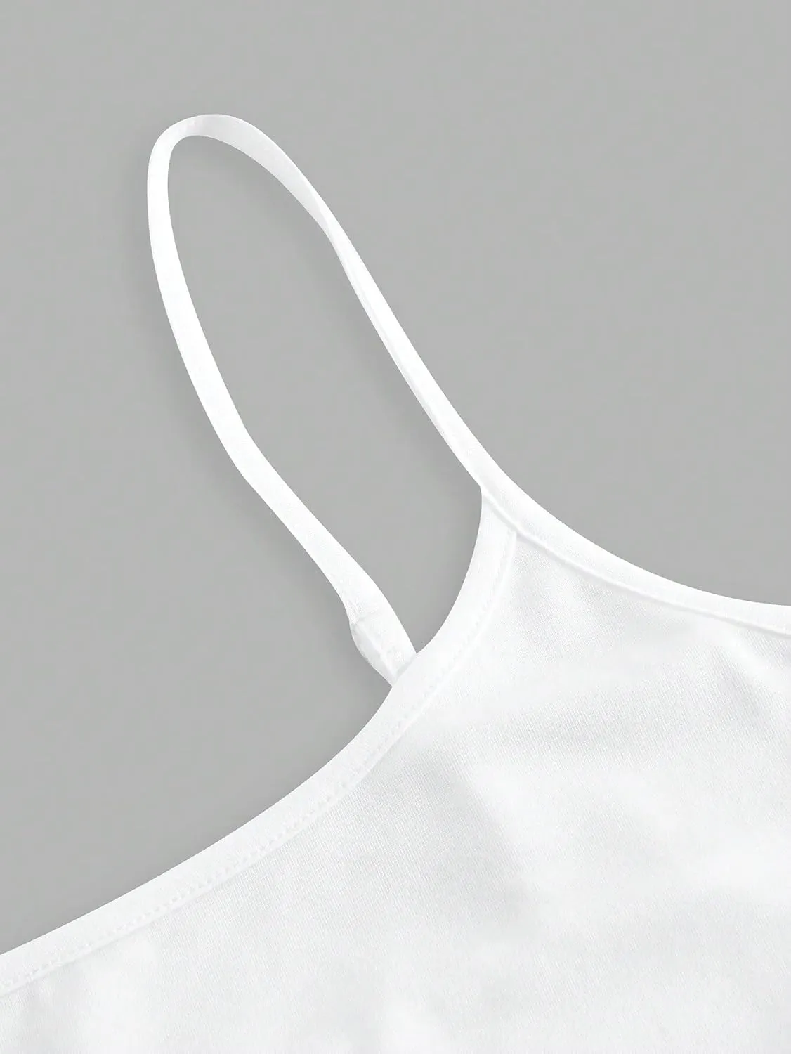 Tops For Women Fashion 2024 Casual 3pcs Set Of Bodycon Strappy Camisoles, Summer Trendy Cami Tank Tops